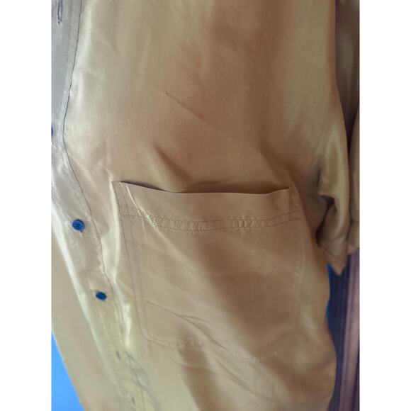 Bogari Vintage 100% Silk Shirt Size Small Unisex - Picture 3 of 7